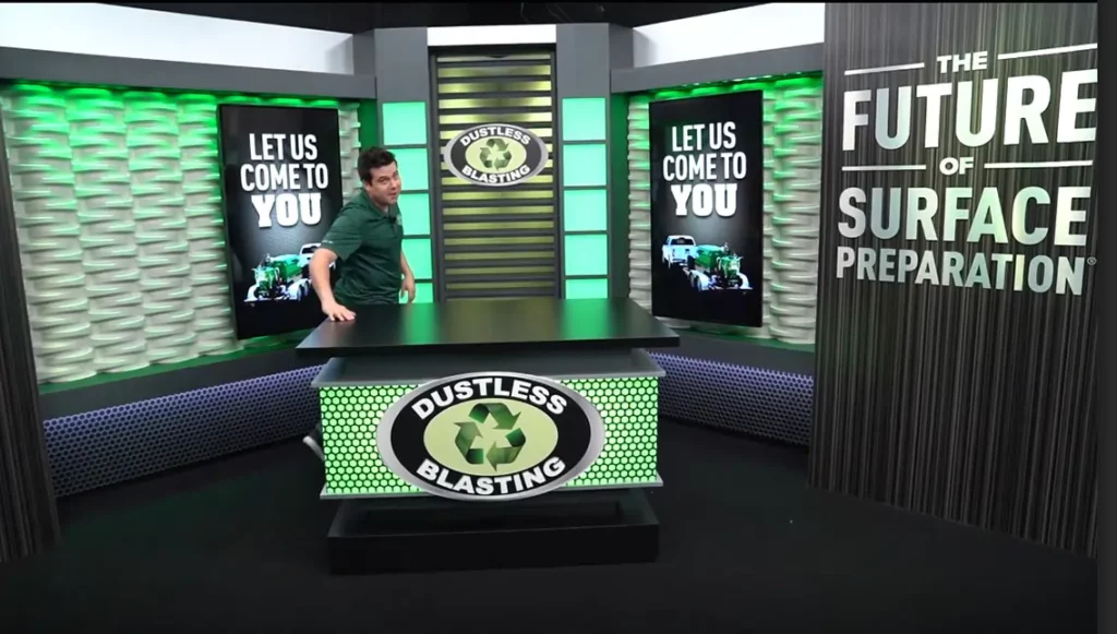 Seamlessly blend marketing visuals, key messaging, and calls to action into the on-air design of your multimedia broadcast stage.