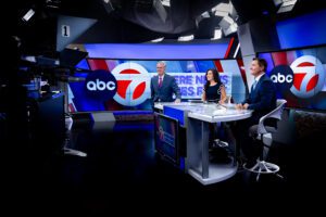 Through strategic broadcast set design elements—like immersive visuals, interactive technology, and attention-grabbing layouts—you can create an environment that keeps live and on-demand audiences focused and excited about the content on screen.