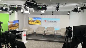 By prioritizing flexibility and efficient use of every square foot, you can achieve a professional-quality broadcasting set within tight parameters.